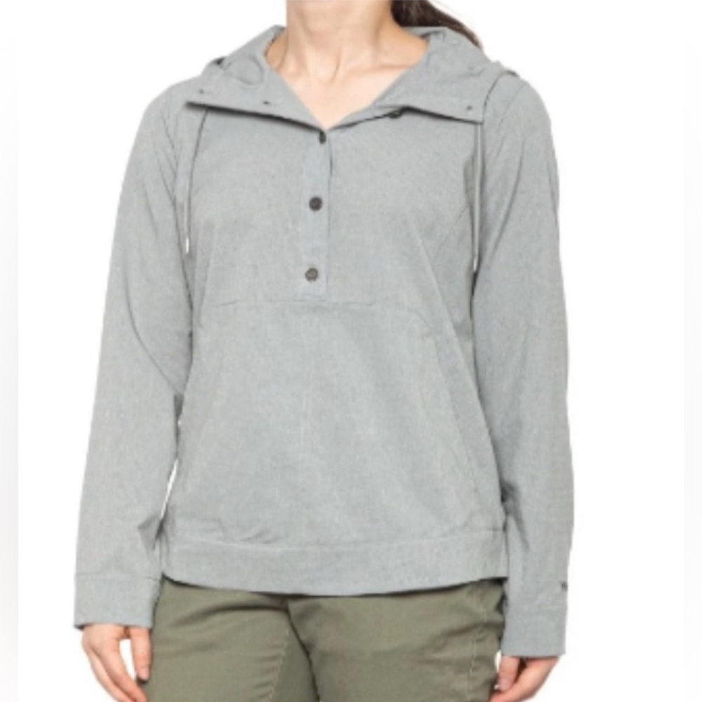 Marmot Lorey Lightweight Hooded Top/Jacket Size S Gray Long Sleeve UPF 20